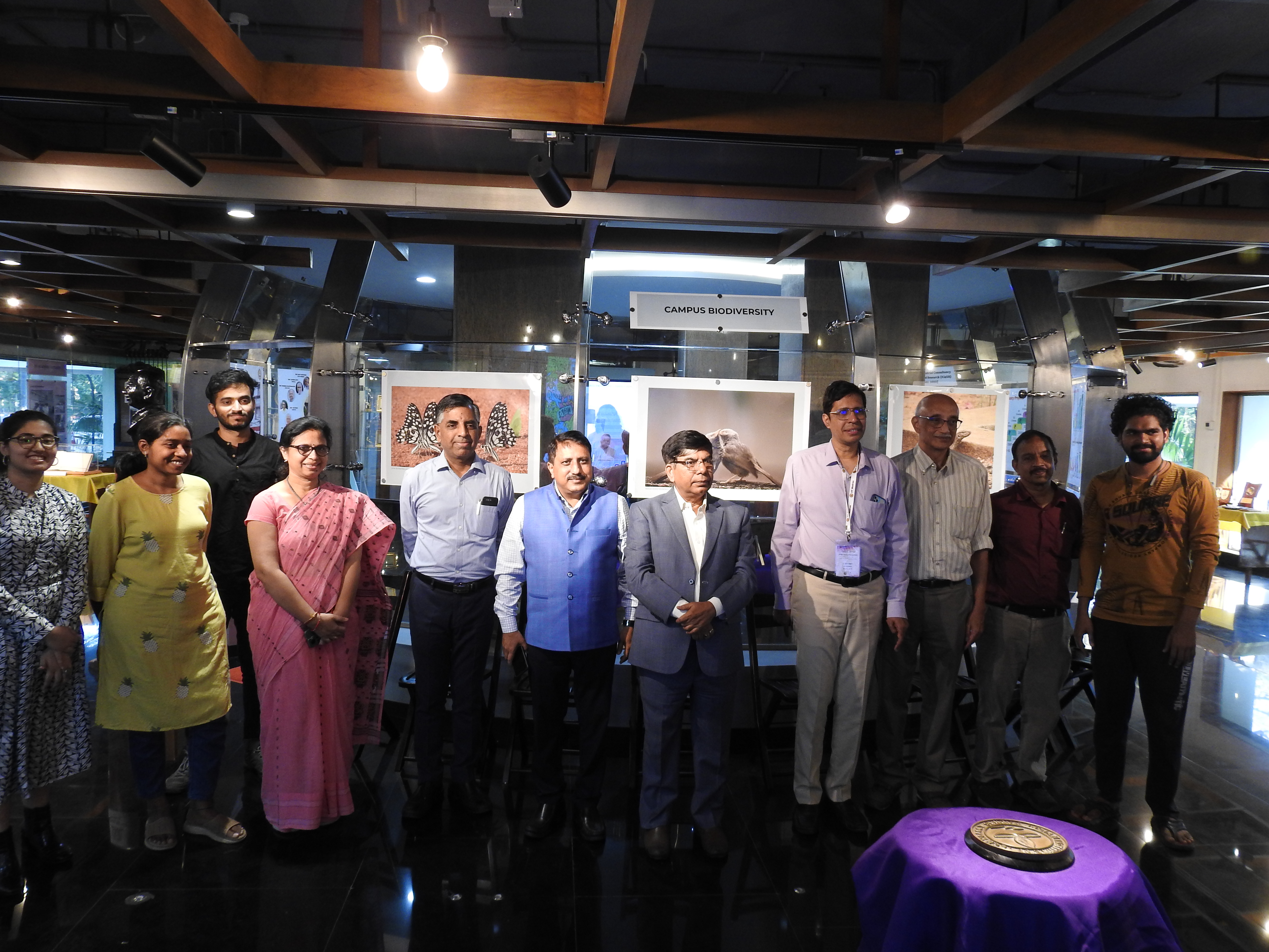 Dr. Subhas Sarkar with the IIT Madras Heritage Centre team
