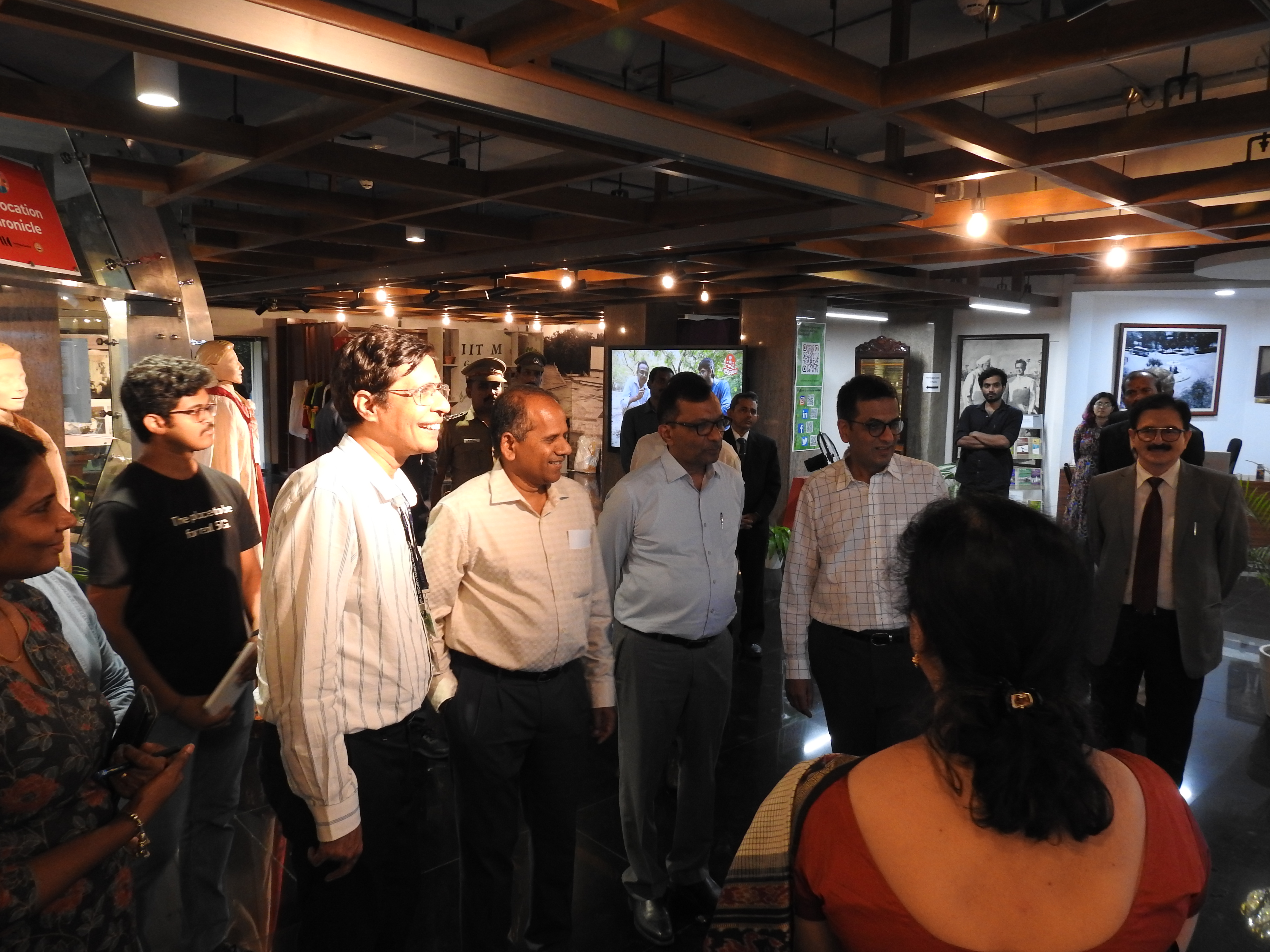 Chief Justice of India Dhananjaya Y. Chandrachud at the Heritage Centre of IIT Madras