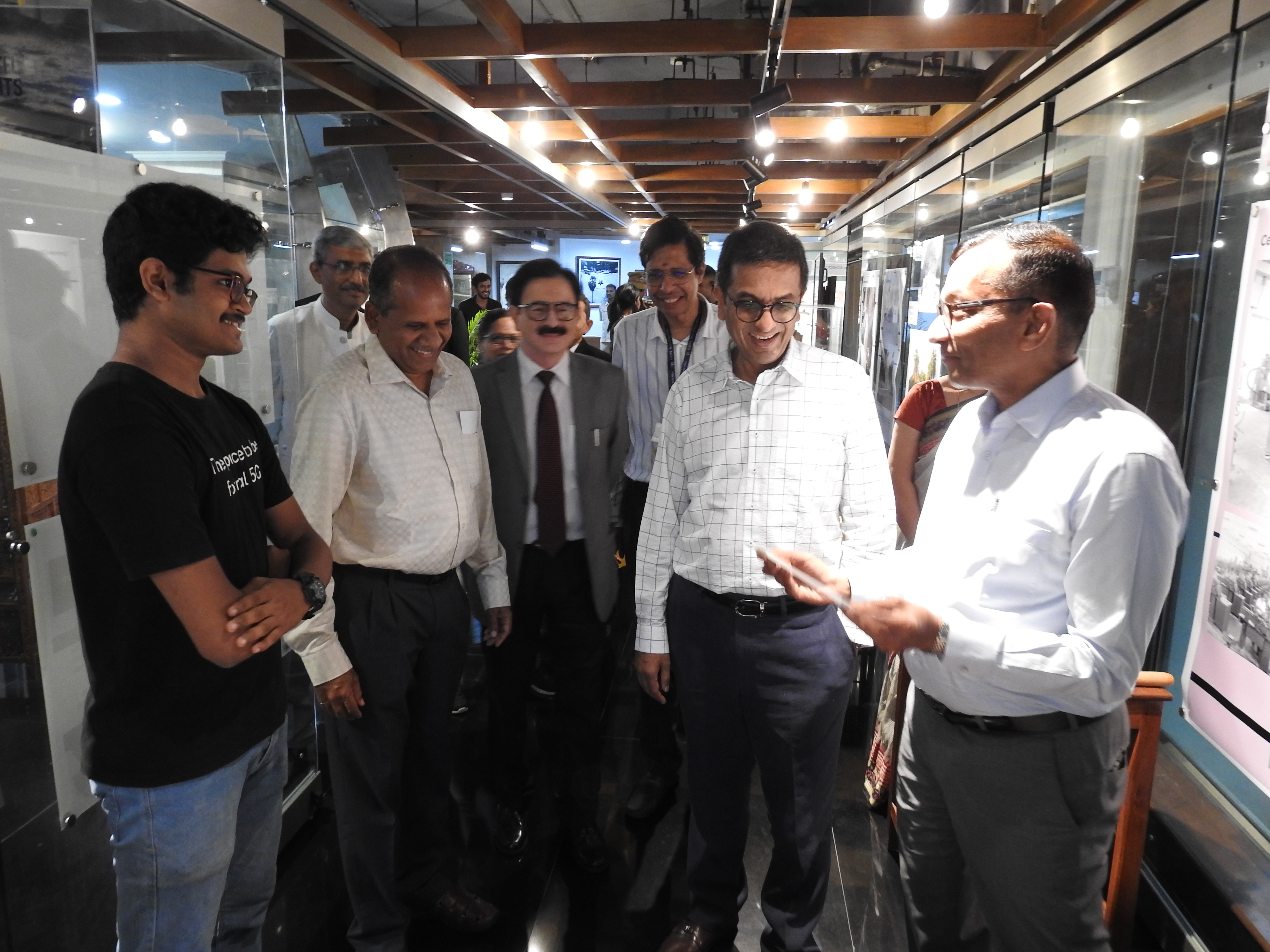 Chief Justice of India Dhananjaya Y. Chandrachud at the Heritage Centre
