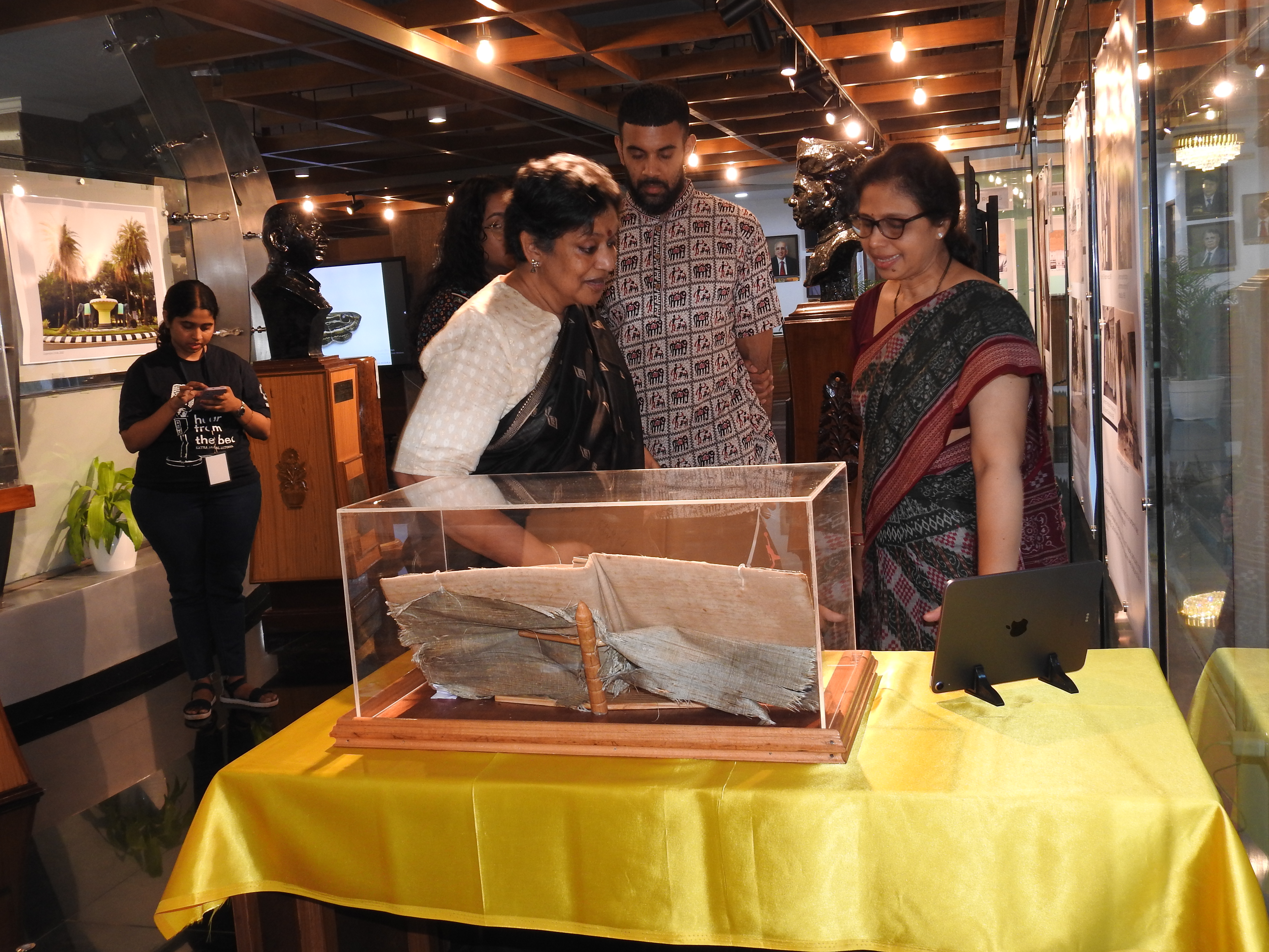Kamini Dandapani takes a look at the Visitors' Book at the Heritage Centre