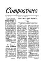 Campastimes - February 1, 1969