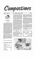 Campastimes - March 1, 1972