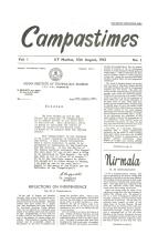Campastimes - August 15, 1962