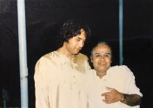 Zakir Hussain and Vikku Vinayakram at Mardi Gras, 1988