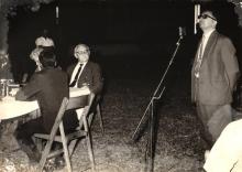 Prof. B. V. A. Rao addresses the gathering, 1968