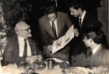 Dr. Emil Lehnartz at IIT Madras, 1968