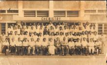Album 0439: Photo contributed by Ms. Sujatha Dube, daughter of Prof. Mahadevan and alumnus of 1983 batch.