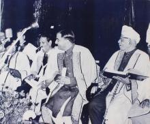 A lighter moment at the fifth convocation, 1968