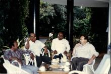Prof. Siegfried Seinecke at the Bose-Einstein Guest House