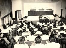 An IIT Madras classroom (1960s-1970s)