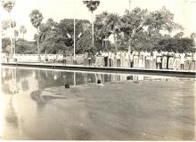 At the swimming pool, IIT Madras