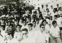Audience at the Third Inter-IIT Sports Meet, 1964