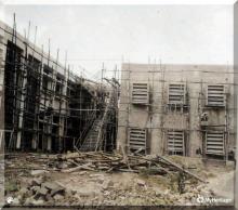 Construction of Cauvery hostel in 1960