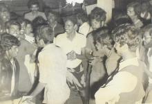 Students at the 13th Inter IIT Sports Meet