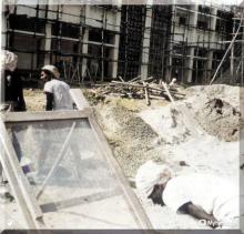 Construction of hostel during 1960