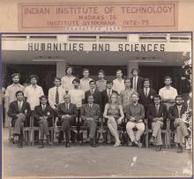 The Dramatics Club of the Institute Gymkhana, 1972-1973