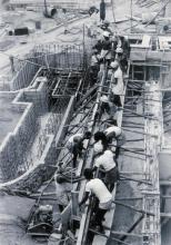 Turbomachines Lab Water Hall: Construction of underground tanks