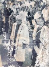 Dr. A. L. Mudaliar and Director Sengupto at the fourth convocation of IIT Madras