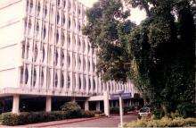 A photograph of the Administration Building, IIT Madras