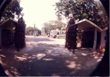 A fish-eye perspective of the IIT Madras campus