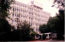A view of the Administration Building at IIT Madras
