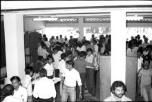 A scene during Mardi Gras (1983)