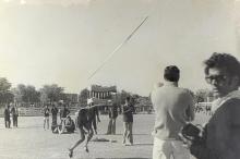 A Javelin event at the 13th Inter IIT Sports Meet