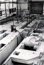 Turbomachines Lab Water Hall: Underground tanks for turbines and cavitation well for pump testing