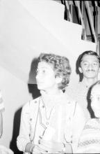 Students photographed during Mardi Gras ’83