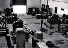 Turbomachines Lab Air Hall: Erection of testbeds
