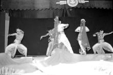 A dance performance being performed at Mardi Gras ‘83