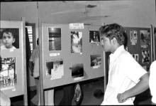 Exhibition of photographs from the photography competition, Mardi Gras ‘83