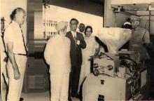 Sardar Ujjal Singh with Prof. B. Sengupto 