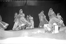 A dance performance in progress at Mardi Gras ‘83
