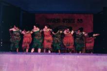 A dance performance during Bharat Utsav, 1999