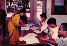 A moment from Bharat Utsav, 1999