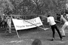 A moment at Shanti Kunj, Mardi Gras 1983