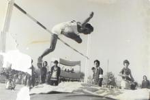 A high jump contest at the 13th Inter IIT Sports Meet