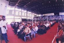 A section of the audience at the 36th Convocation  