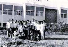 Turbomachines Lab: Laboratory Staff with Prof. Narayanamurthi (Head of the Department)