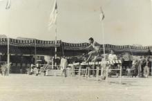 A high jump contest at the 13th Inter IIT Sports Meet