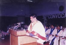 The Director, Prof. R. Natarajan addresses the audience 
