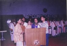 Invocation at the 36th Convocation ceremony