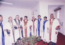 The chief guest, Director and other distinguished guests at the 36th Convocation