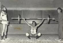 Weight lifting at the 13th Inter IIT Sports Meet