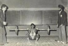 Weight lifting at the 13th Inter IIT Sports Meet