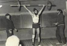 Weight lifting at the 13th Inter IIT Sports Meet