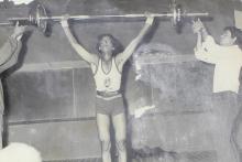 Weight lifting at the 13th Inter IIT Sports Meet