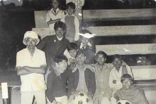 Students at the 13th Inter IIT Sports Meet