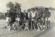 Hockey team at the 13th Inter IIT Sports Meet